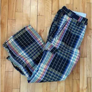Special Blend Clay X collection plaid snow-pants. Size large